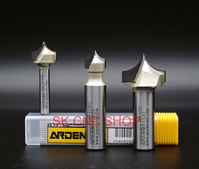 Arden 0405 - mũi dao cắt cnc bo góc r - sk cnc shop