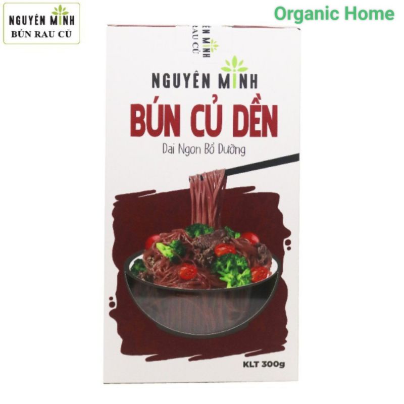 Bún củ dền-bún rau củ nguyên minh