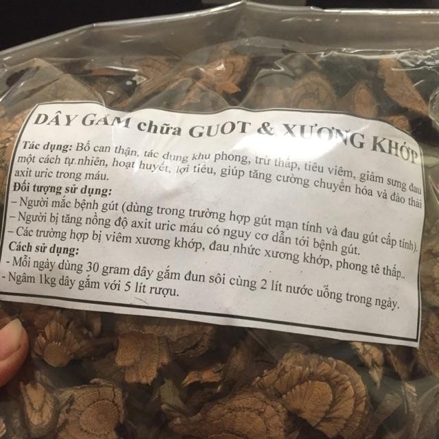 500gr dây gắm khô nguyên chất trị Gút, xương khớp