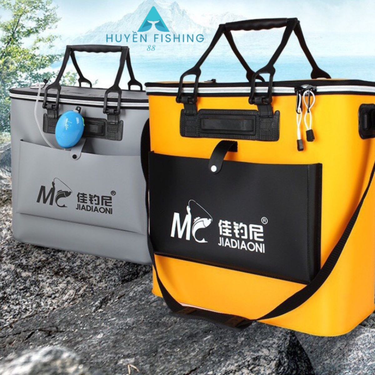 Thùng đựng cá mc, cao cấp chất liệu nhựa dẻo cao cấp - nhựa pu h090