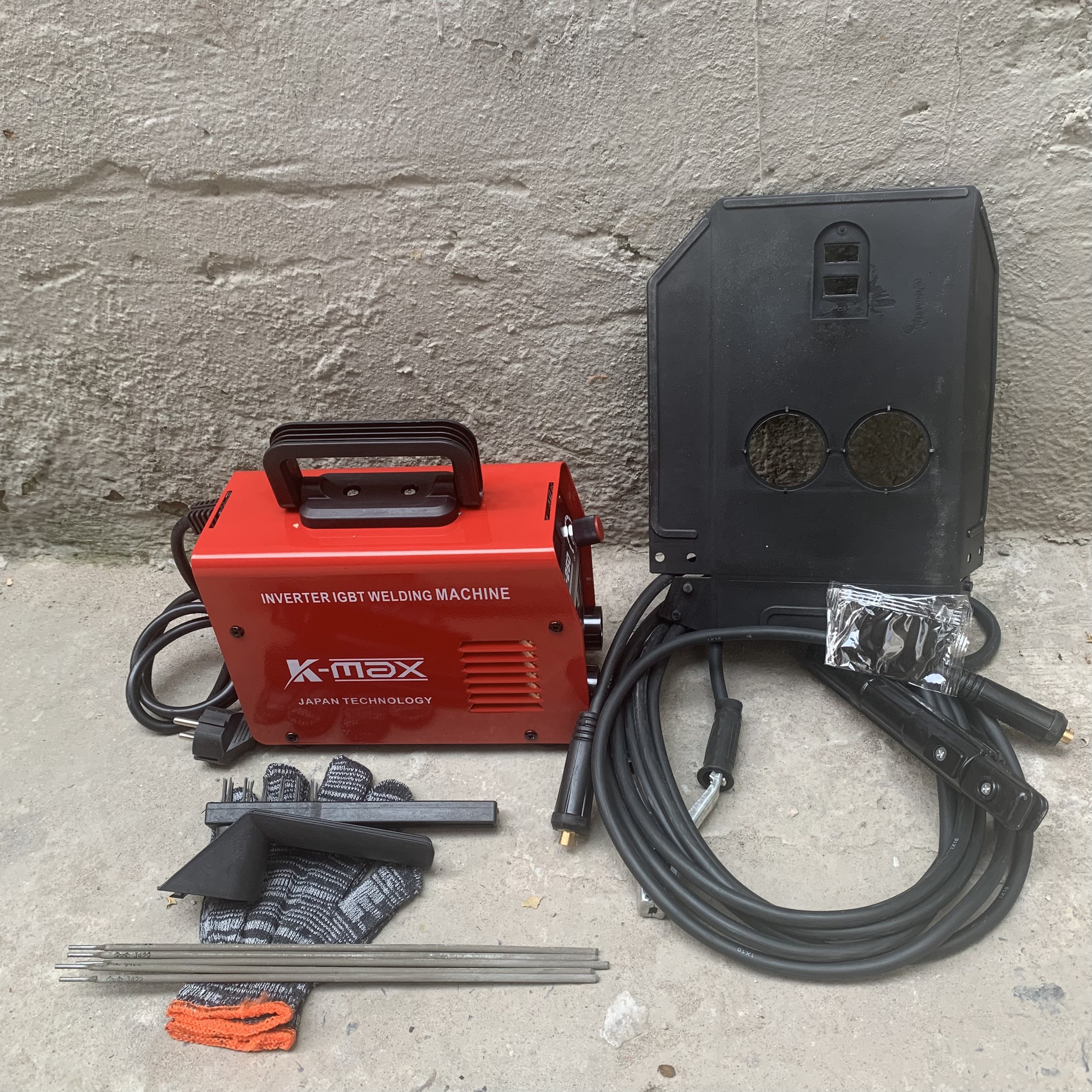 Máy hàn mini chuyên que 3.2 ly k-max zx7-250 - công nghệ inverter - chính hãng - bảo hành 12 tháng