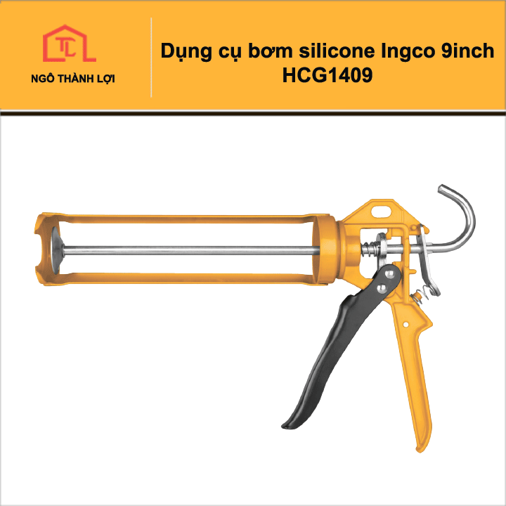 Súng bắn keo silicon Ingco 9inch HCG1409