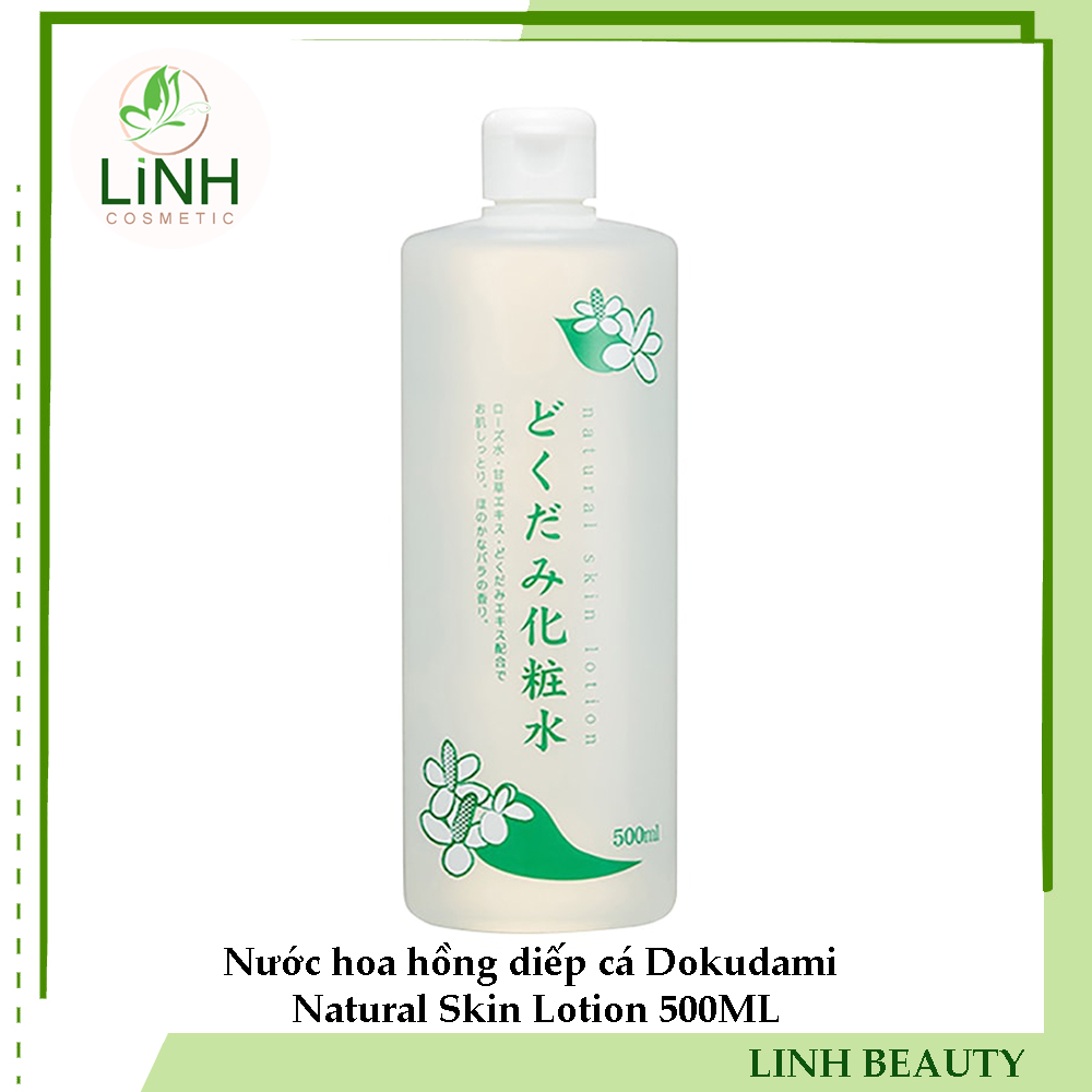 Nước hoa hồng Dokudami Natural Skin Lotion 500ML