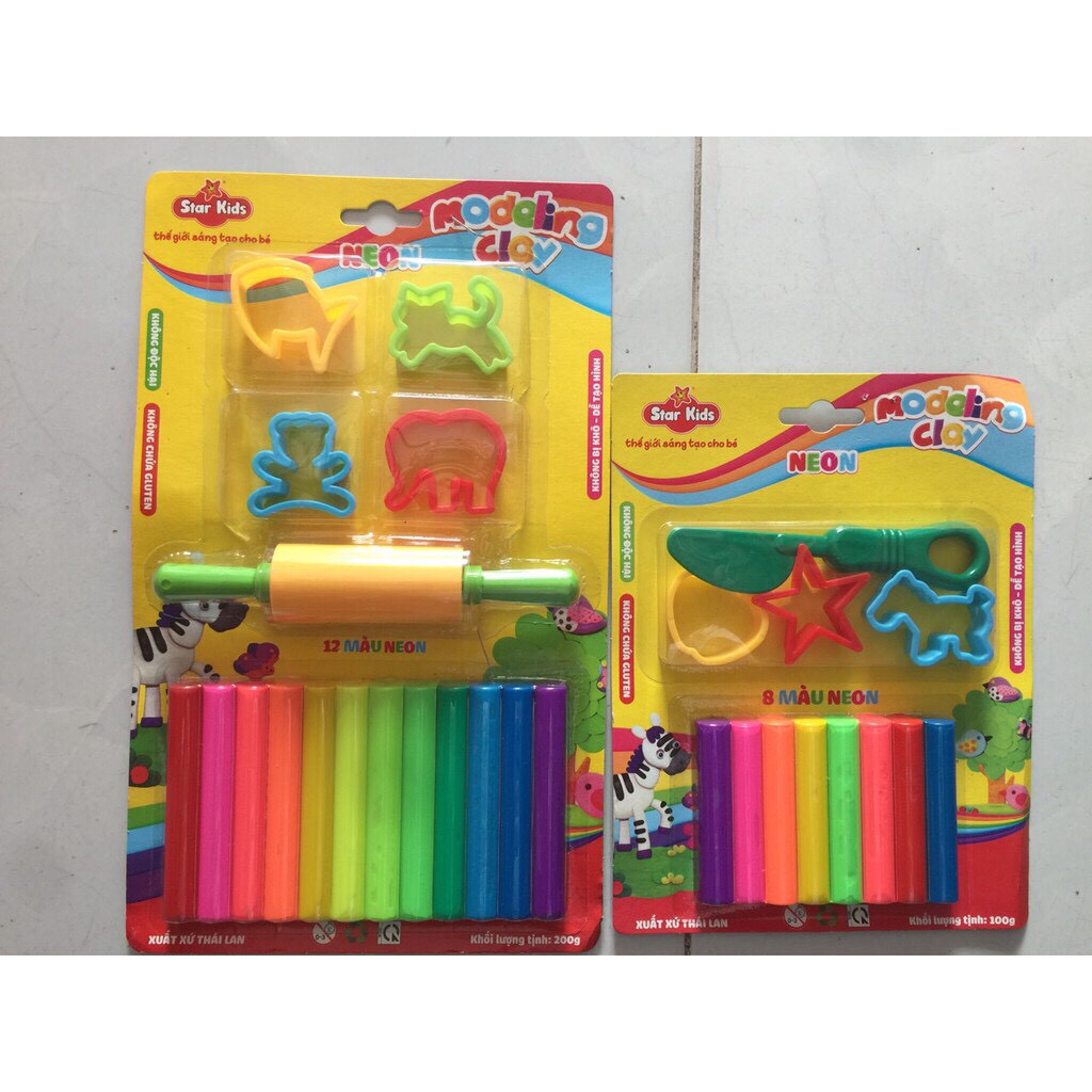 Đồ chơi đất sét thái an toàn cho bé