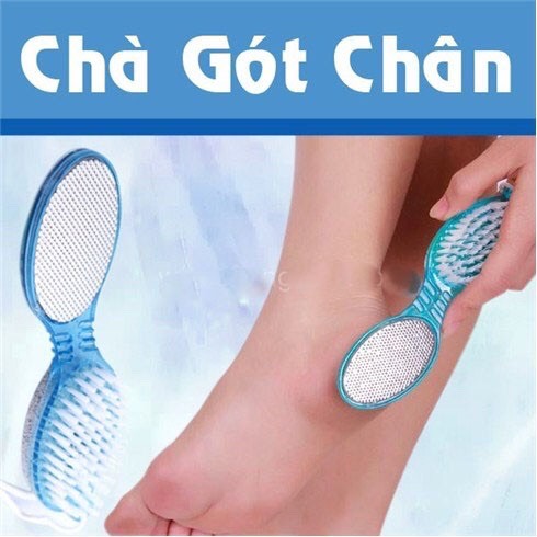 [HCM]Đá Bọt Biển Kiêm Bàn Chải Chà Gót Chân Tẩy Tế Bào Chết Mát Xa Thư Giãn 4IN 1