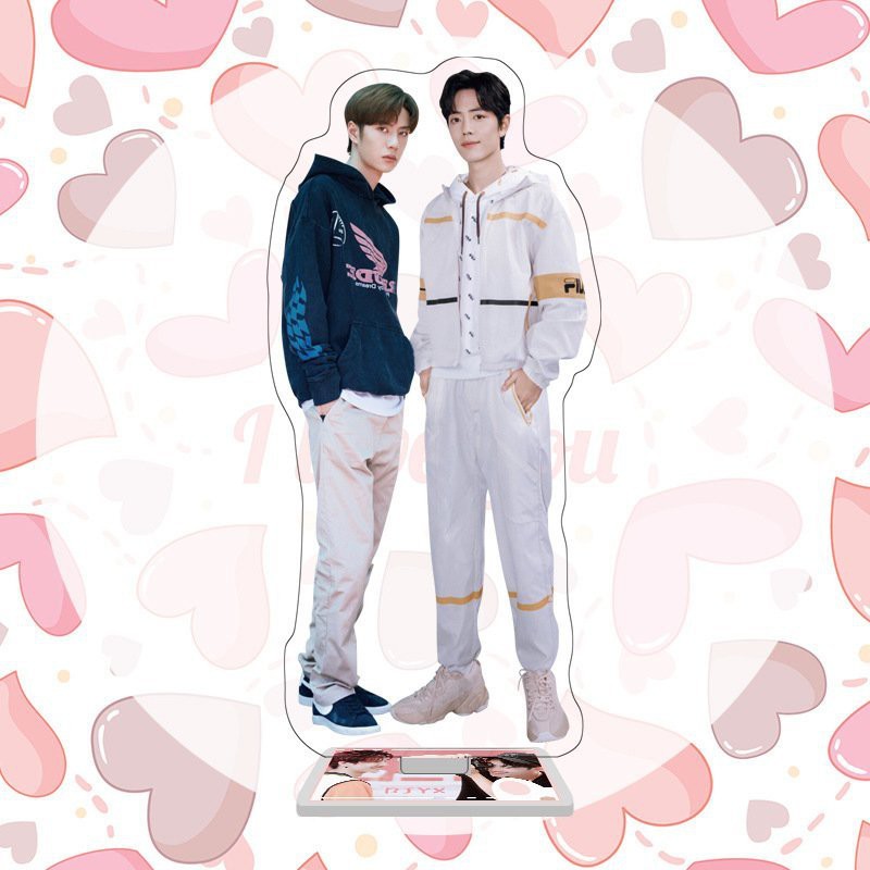 (V2) Mô hình mica Standee Bác quân tiêu Trần Tình Lệnh Vương Bác Tiêu Chiến in hình idol trang trí M02
