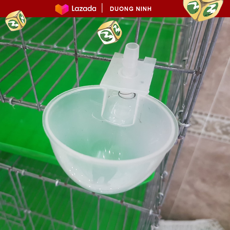 Máng uống nước tự động cho chim , bồ câu, gà đá MC85
