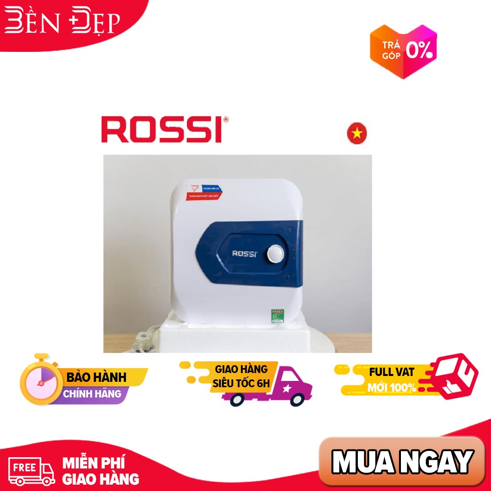 Bình nước nóng lạnh Rossi Dello 20 lít vuông RDO20SQ (Giá áp dụng giao tại HN, HCM& các tỉnh liên hệ shop)