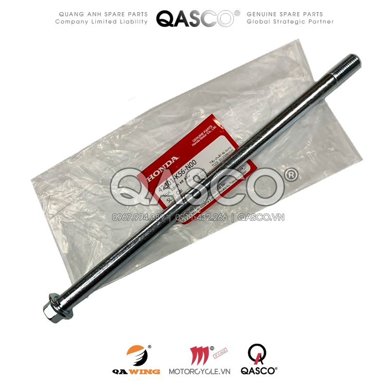 Trục bánh xe sau honda winner 150 / winner x qasco