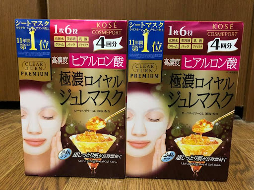 Mặt nạ kose clear turn premium royal jelly mask