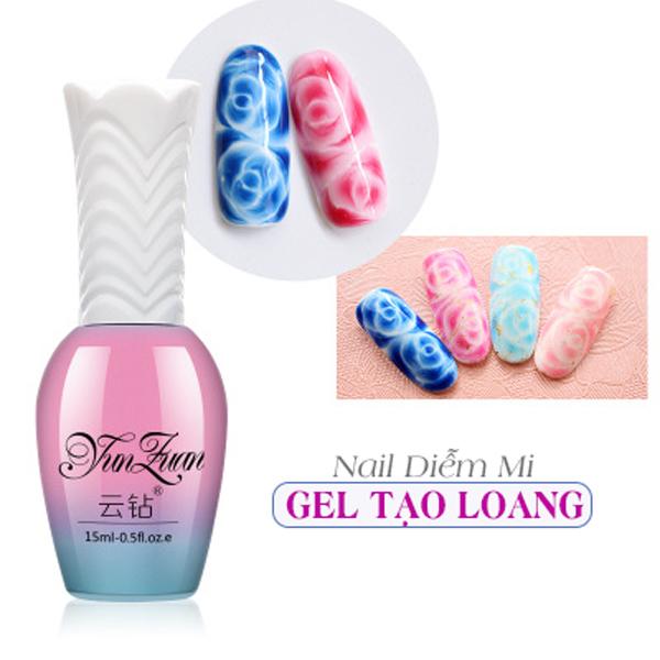 [HCM]Chai tạo gel loang (chai sứ)