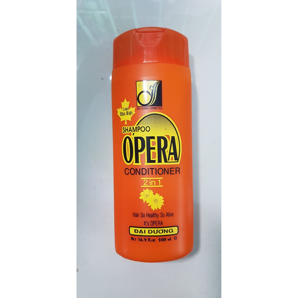 Dầu gội 2 trong 1 opera 500 ml dầu gội dùng cho tóc thông thường dung tích 500 ml