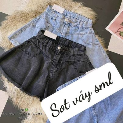 Quần sọt váy coton cao cấp shop phương châu
