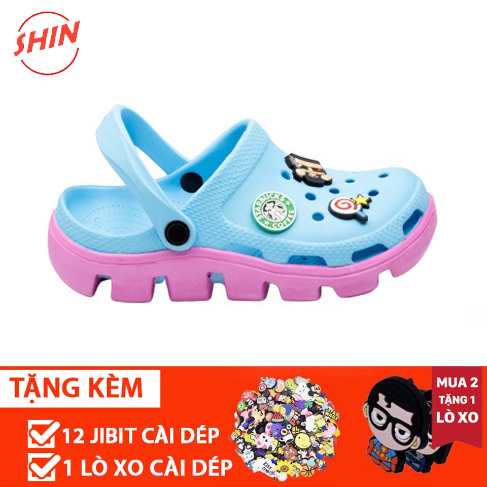 Dép khủng long bít đầu lượn sóng 💖💖 dép cross bít đầu hotrend du01