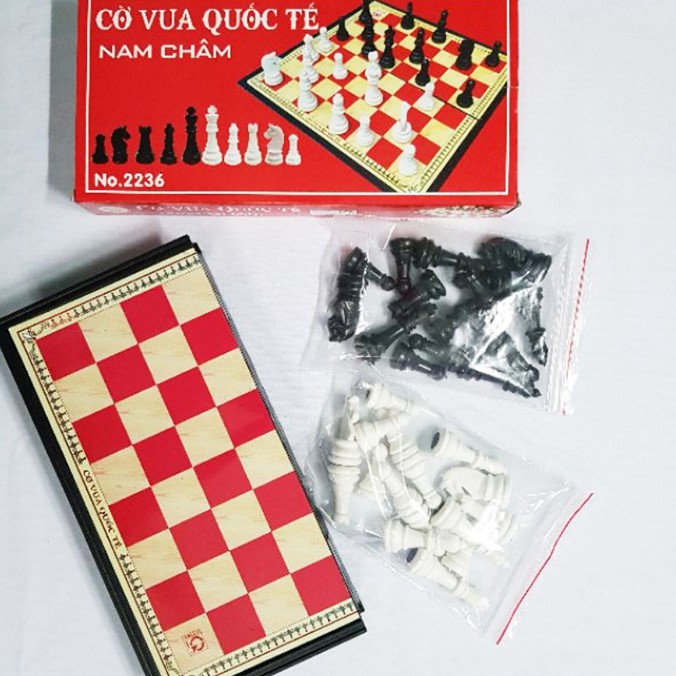 Bộ cờ vua quốc tế nam châm size đại kt:35x35