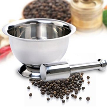 [HCM][INOX 304] Bộ cối chày inox sáng đẹp Bộ chày và cối bằng inox cho gian bếp thêm tiện nghi và sang trọng