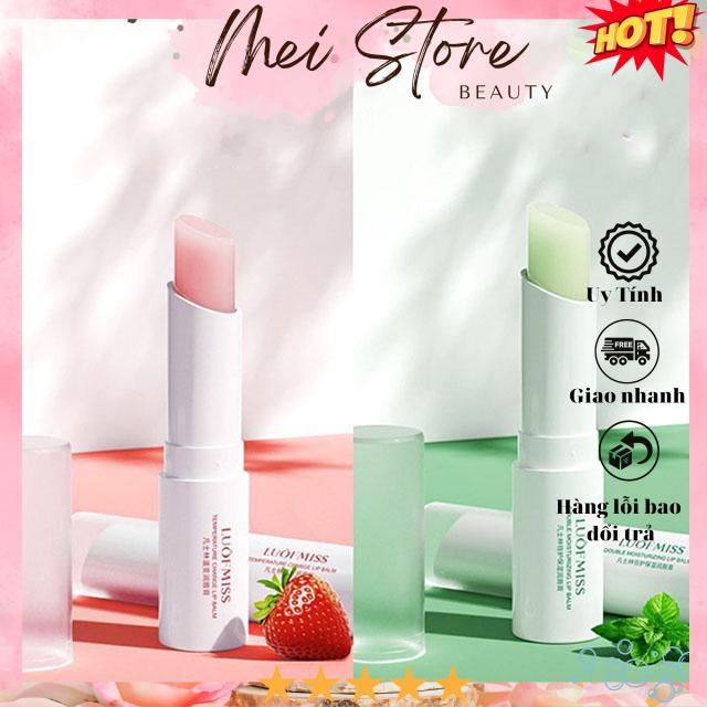 Son dưỡng môi luôfmiss dâu và bạc hà
