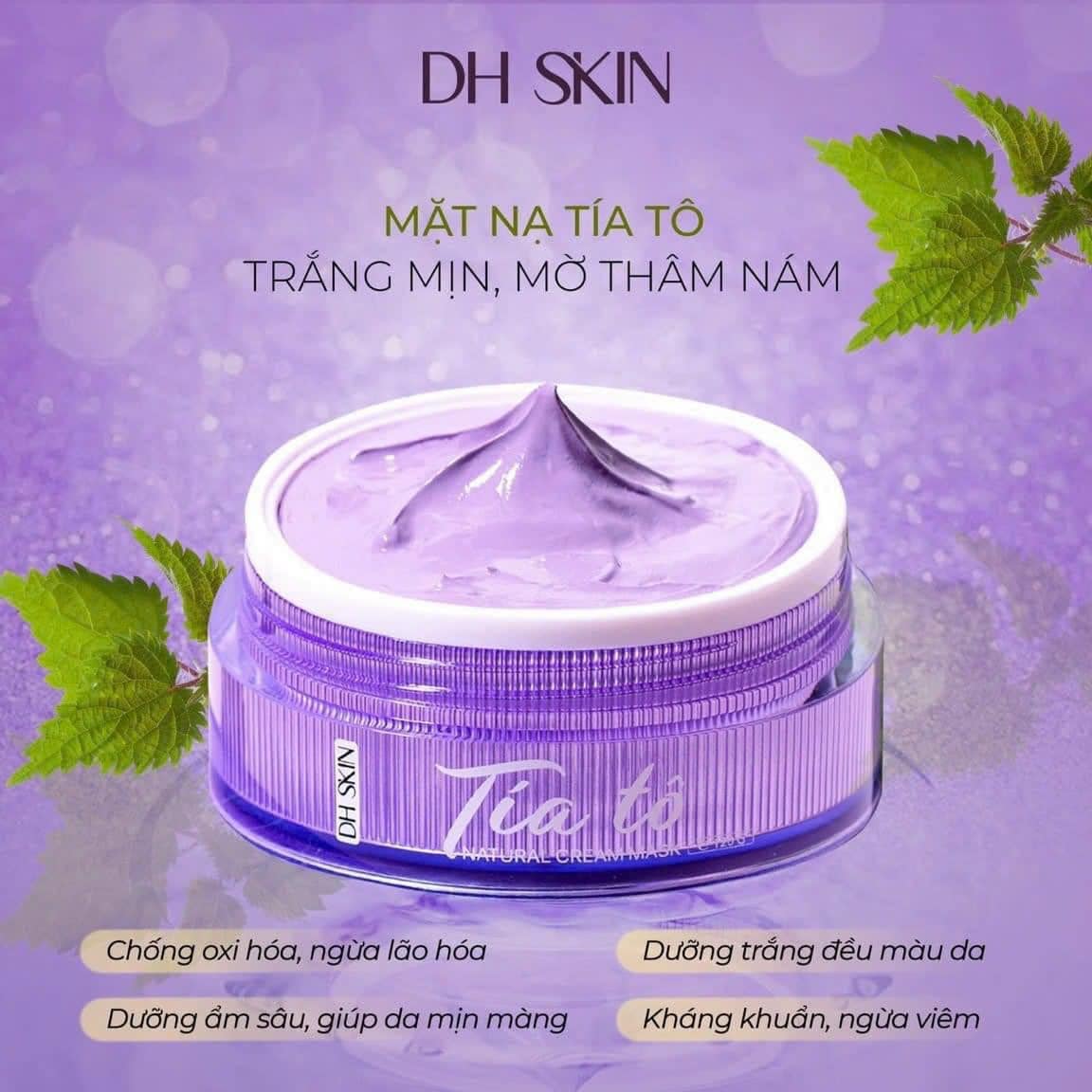 Mặt nạ tía tô dh skin