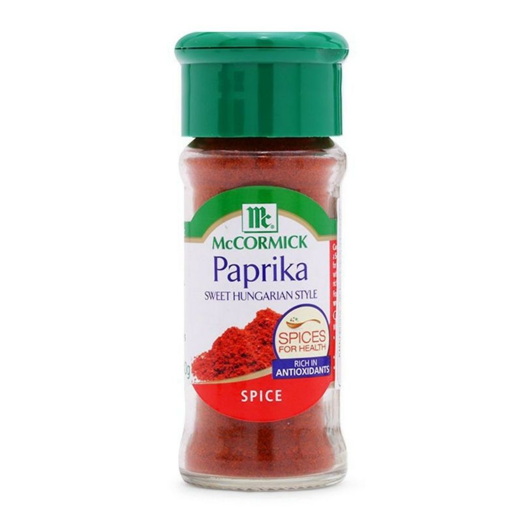 Paprika Hungary Style Mccormick 30gr/ Bột Ớt Cựa Gà Kiểu Hungary - Úc