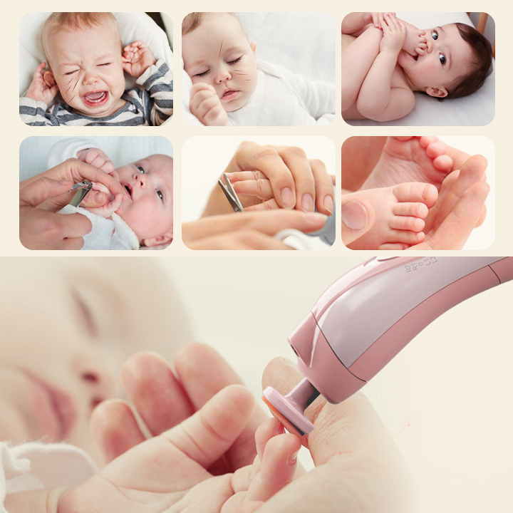 Bộ giũa móng Tay an toàn cho bé và mẹ, giũa móng cho bé Rusch - bộ căt móng tay móng chân cho bé-dụng cụ cắt móng tay móng chân