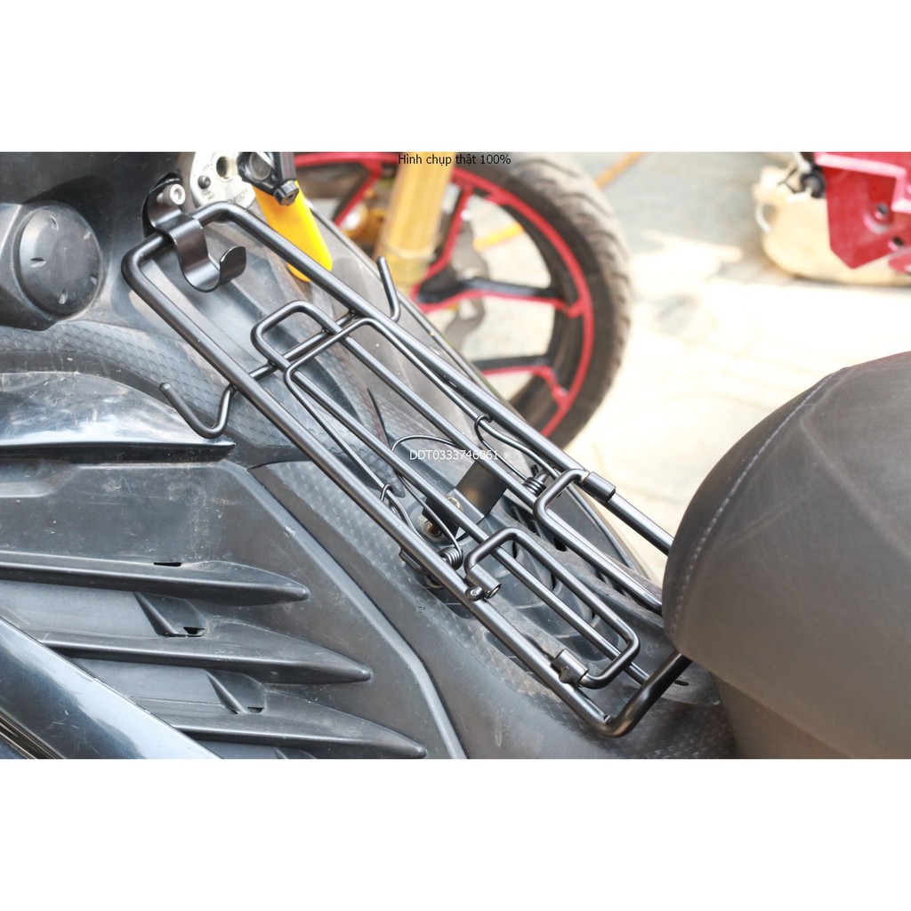 Baga inox 10 ly sơn tĩnh điện cho Exciter 135