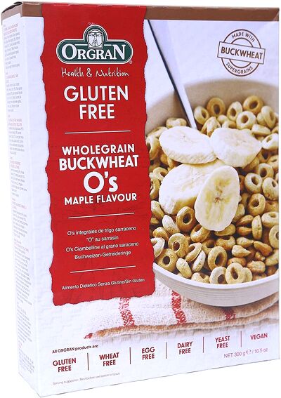 Ngũ Cốc Ăn Sáng Hỗn Hợp Với Hạt Diêm Mạch Orgran - Gluten Free Multigrain O'S With Quinoa - Hộp 300G