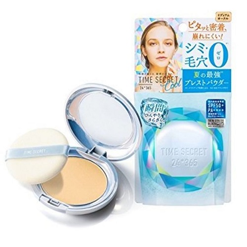 Phấn phủ siêu mịn chống nắng TIME SECRET 24x365  SPF50+PA++++ (Nhật Bản- 7g)