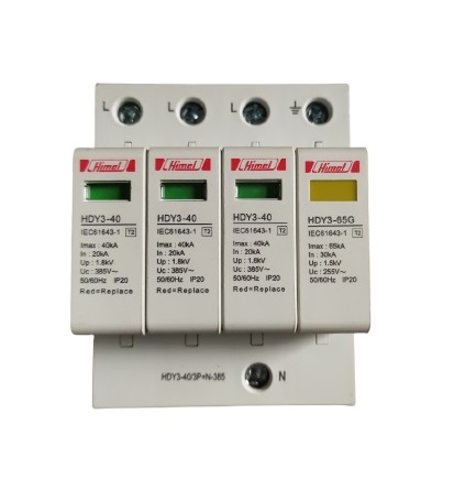 Thiết bị chống sét lan truyền 3P+N HIMEL HDY3406 40kA