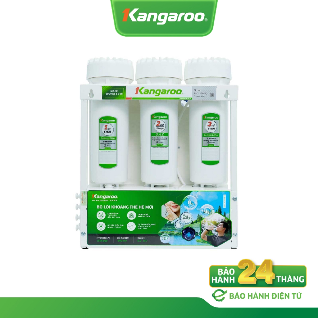 Máy lọc nước Kangaroo Hydrogen 12 lõi KGHP12K