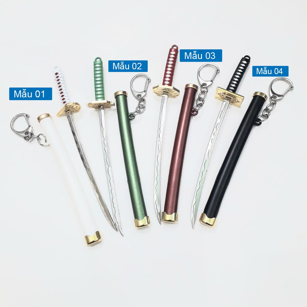 [HCM]Móc Khóa Mô Hình Kiếm anime One Piece