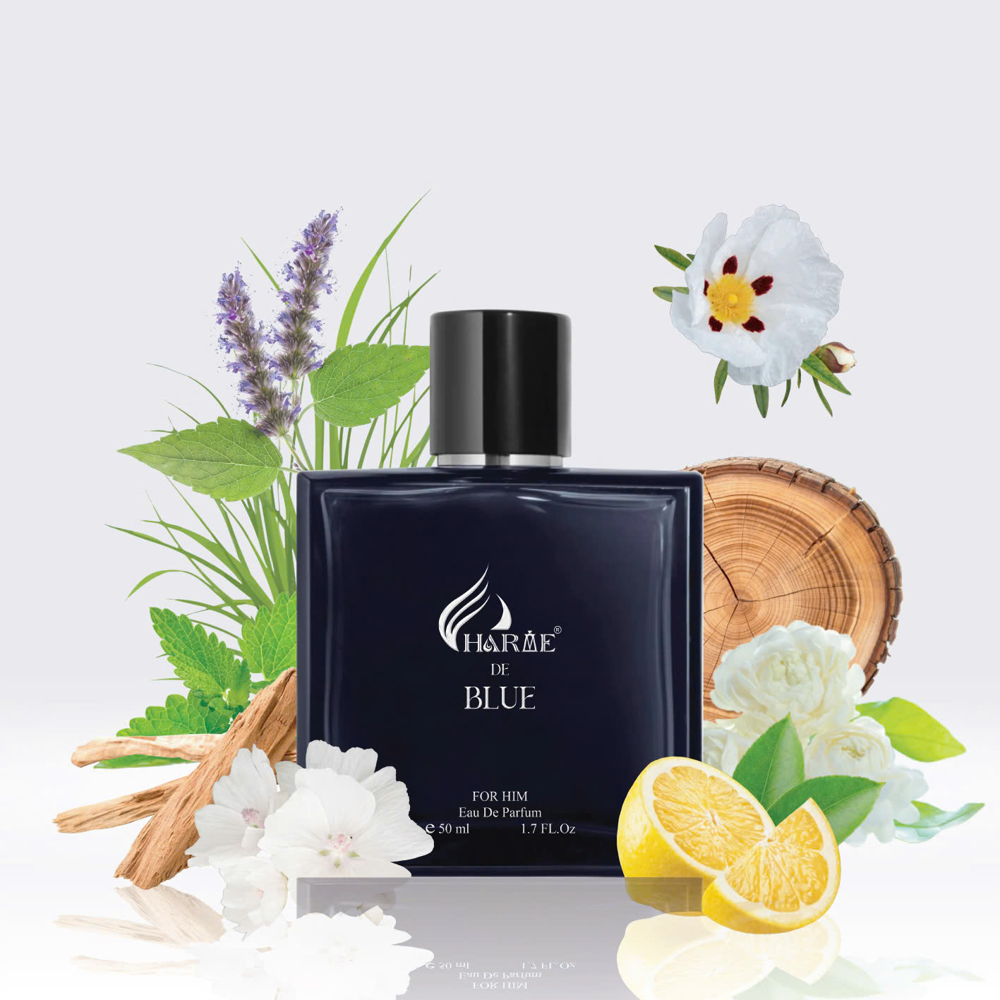 Nước hoa nam Chharme De Blue 50ml tươi mát, nam tính, sang trọng
