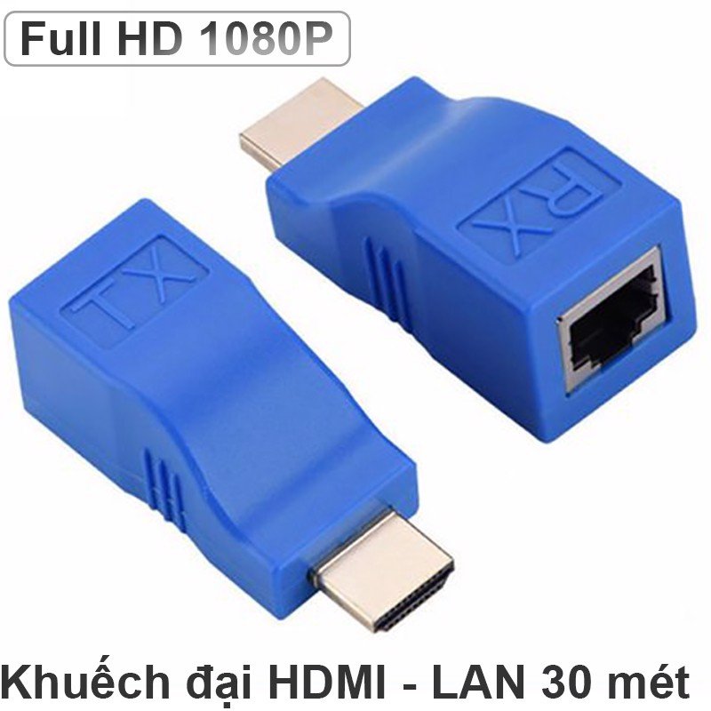 Đầu chuyển đổi hdmi sang lan 30m