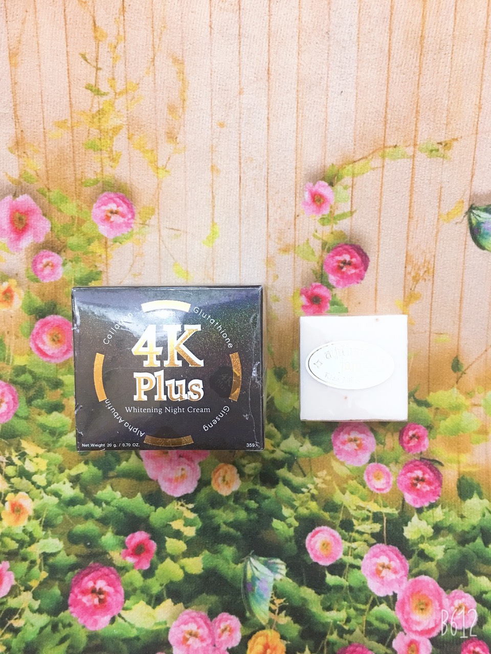 Kem dưỡng trắng da mặt ban đêm 4k plus -kem face nhân sâm hàn quốc