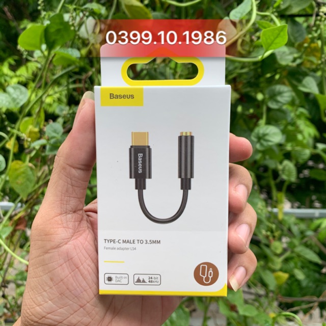 Jack chuyển Type C sang 3.5 Baseus