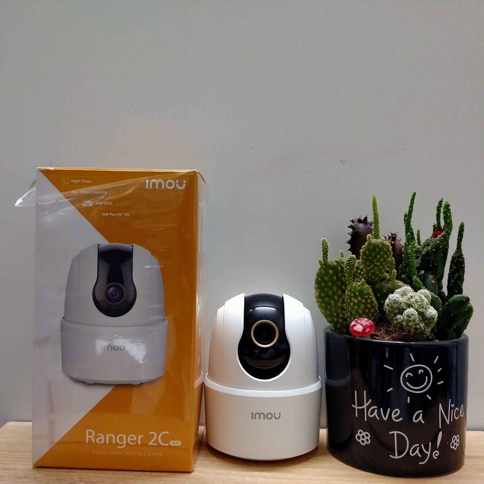 camera imou Ranger 2C TA42CP 4MP QHD, Ghi hình 355 độ (TẶNG CHÂN ĐẾ ỐP TRẦN )