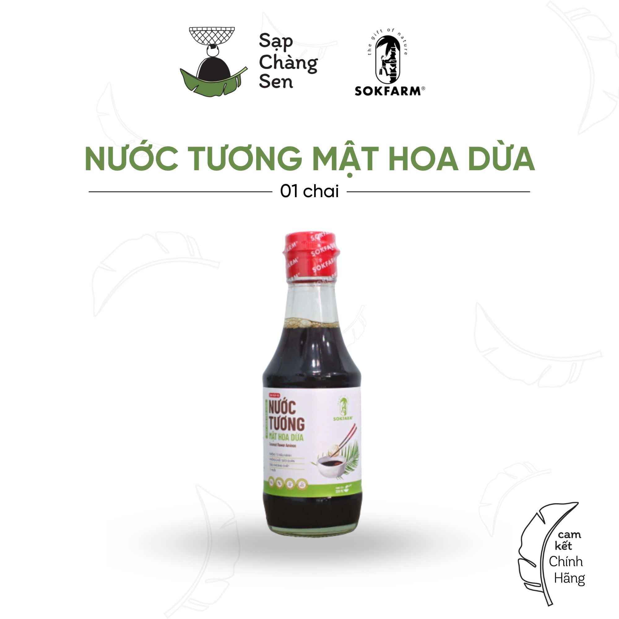 Nước tương mật hoa dừa - 200ml