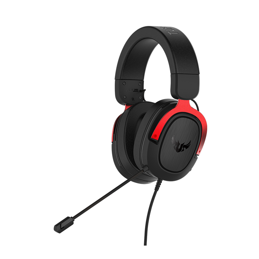 Tai nghe chơi game asus tuf h3 red