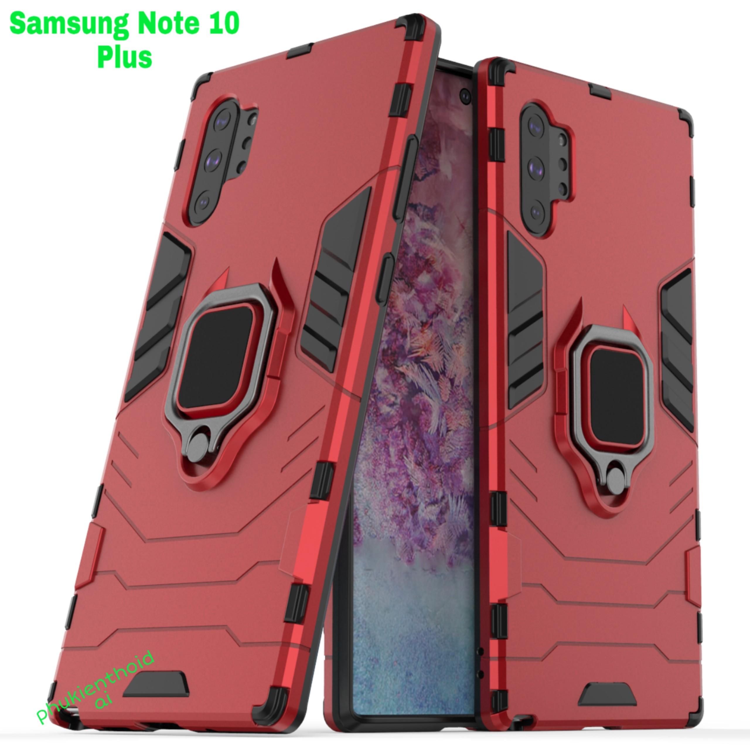 Ốp lưng Samsung Galaxy Note 10 Plus chống sốc Iron Man Iring cao cấp siêu