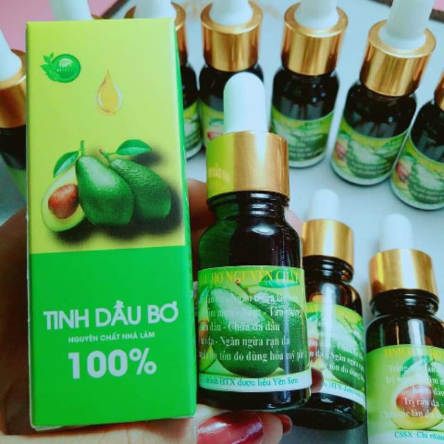 Serum tinh dầu bơ nguyên chất 100%