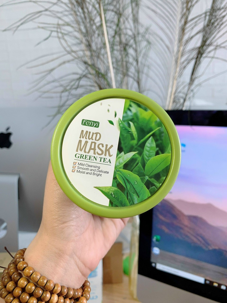 [HCM]Mặt Nạ Bùn Trà Xanh Mud Mask Green Tea Fenyi Làm Sạch Mụn Đầu Đen Kiềm Dầu Làm Sáng Da 100G