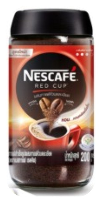 Cà phê hòa tan nguyên chất 200g nescafé red cup thái lan