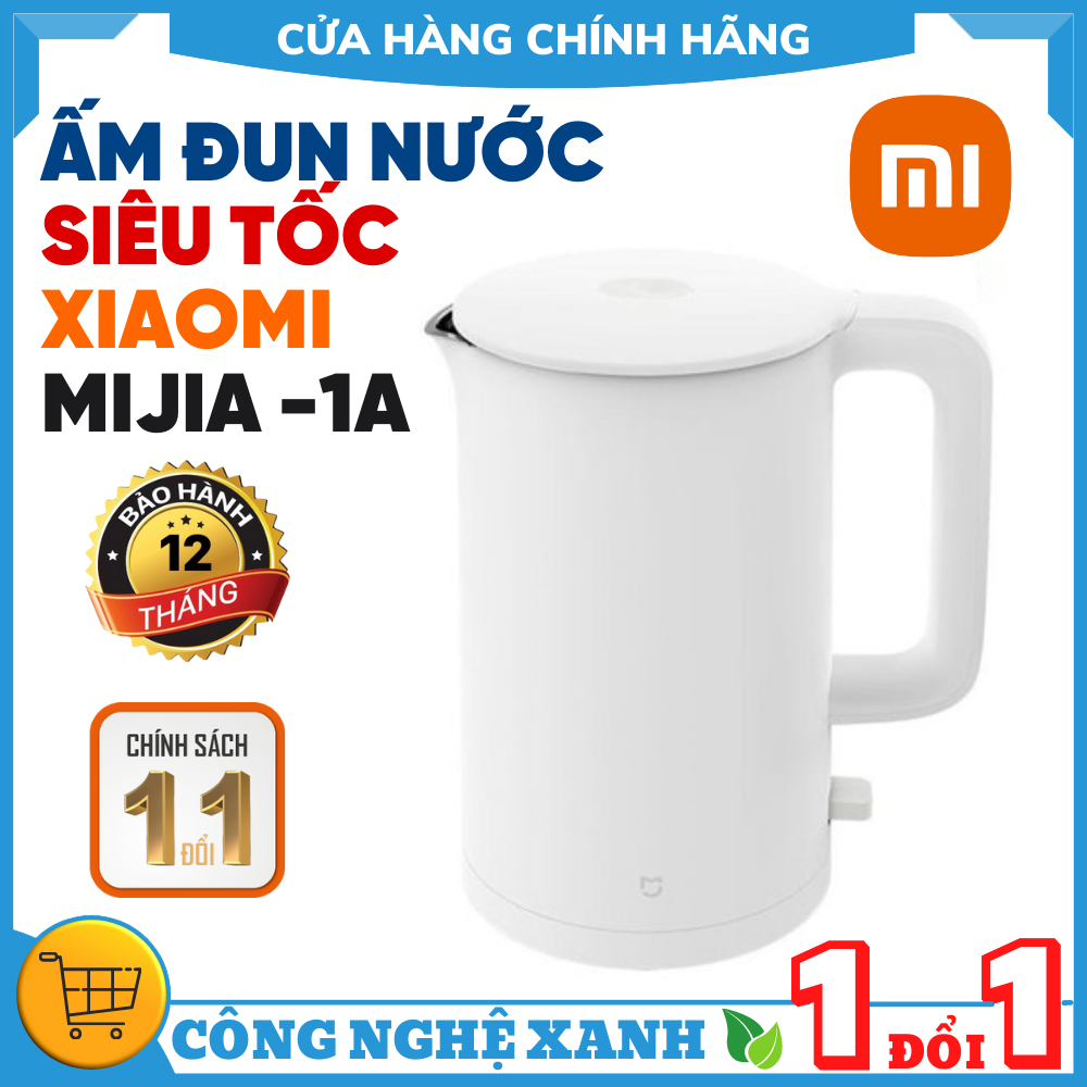 Ấm siêu tốc xiaomi mijia 1a - bình đun nước xiaomi 1a ver 2020 , ấm siêu tốc chính hãng , ấm siêu tốc xiaomi , ấm đun nước giá rẻ , ấm đung nước 1,5 l , ấm đun nước siêu tốc , bình đun nước siêu tốc