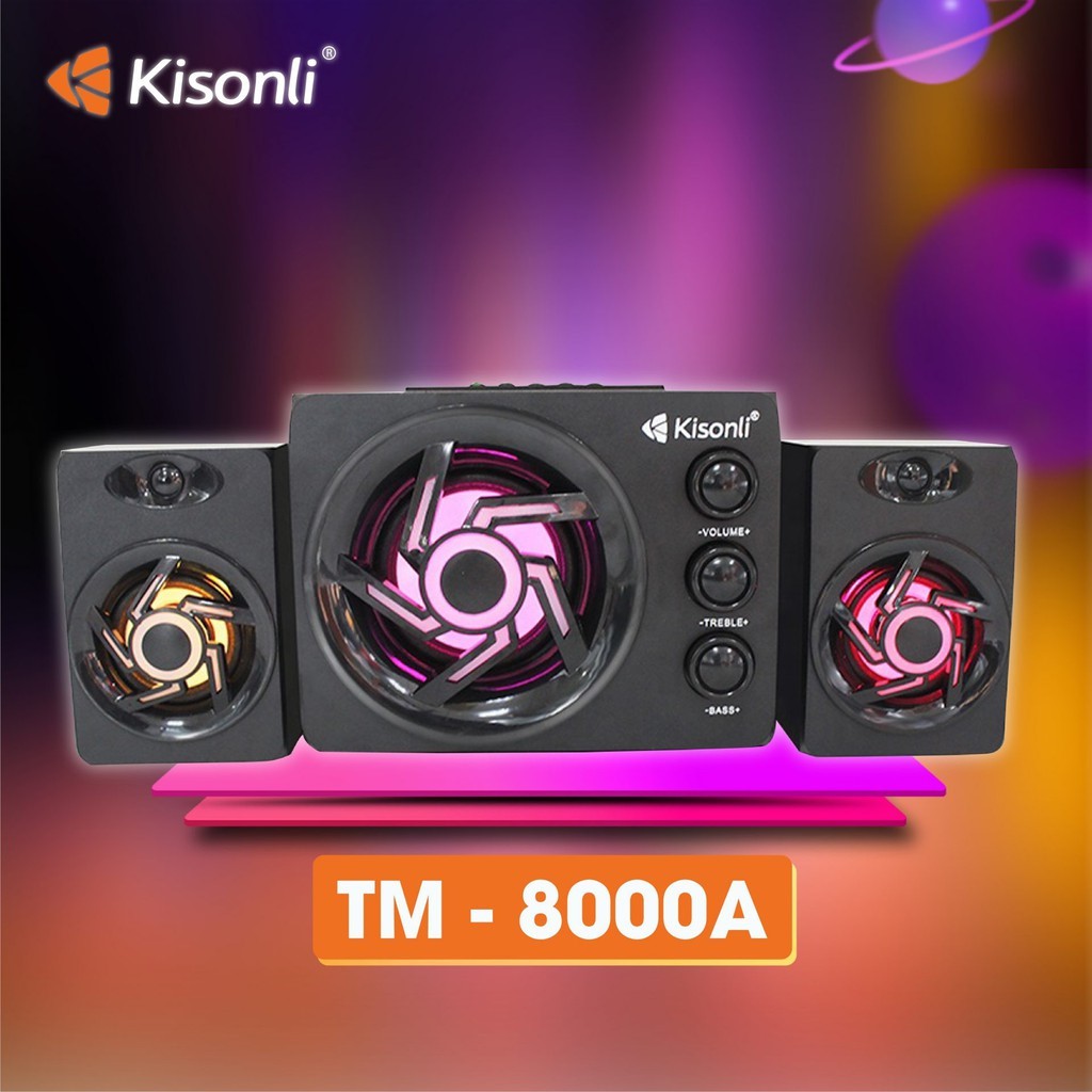 Loa 2.1 kisonli tm-8000a bluetooth/ ac 220v