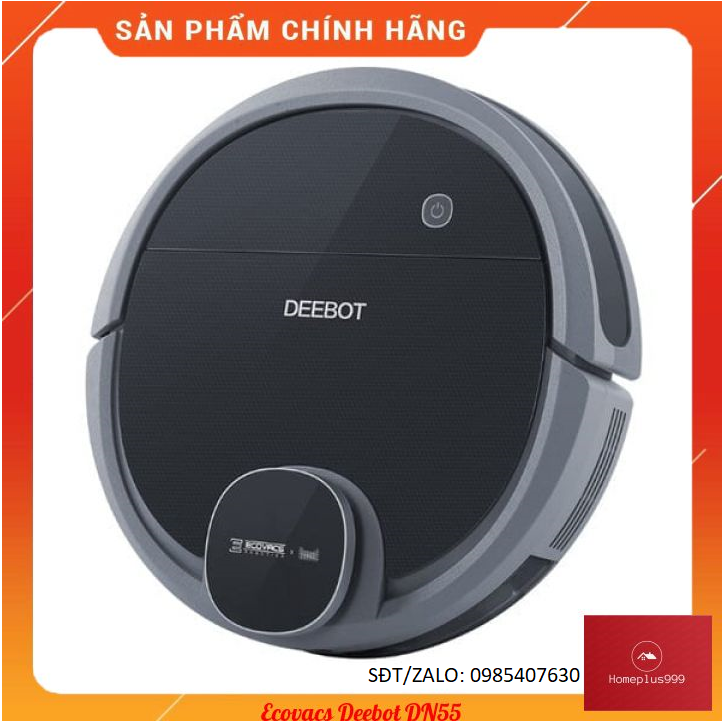 ⚡Hàng chính hãng⚡ Robot hút bụi lau nhà Ecovacs Deebot DN55 - robot thông minh - Hàng trưng bày- Tặng App Ecovacs Home