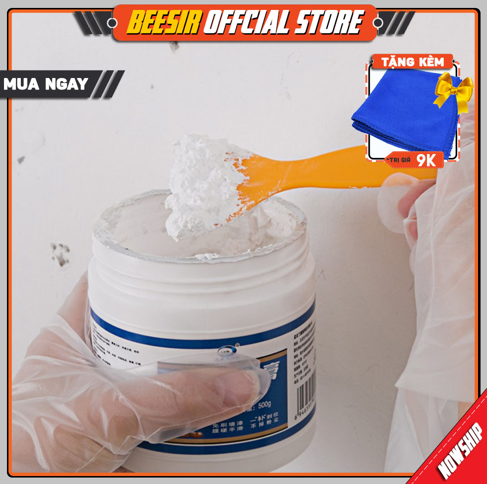 Keo Trám Sửa Chữa, Xử Lý Vết Nứt Khe Hở Trên Tường LKB 500g