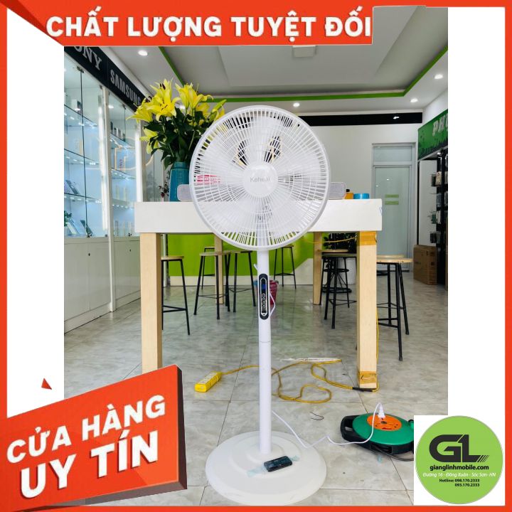 Quạt 5 cánh mềm xiaomi keheal c1 – có điều khiển từ xa cắm điện 220v