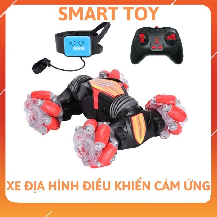 Xe ô tô đồ chơi cho bé xe địa hình điều khiển từ xa bằng cử chỉ cảm biến tay độc đáo và remote Smart Toy