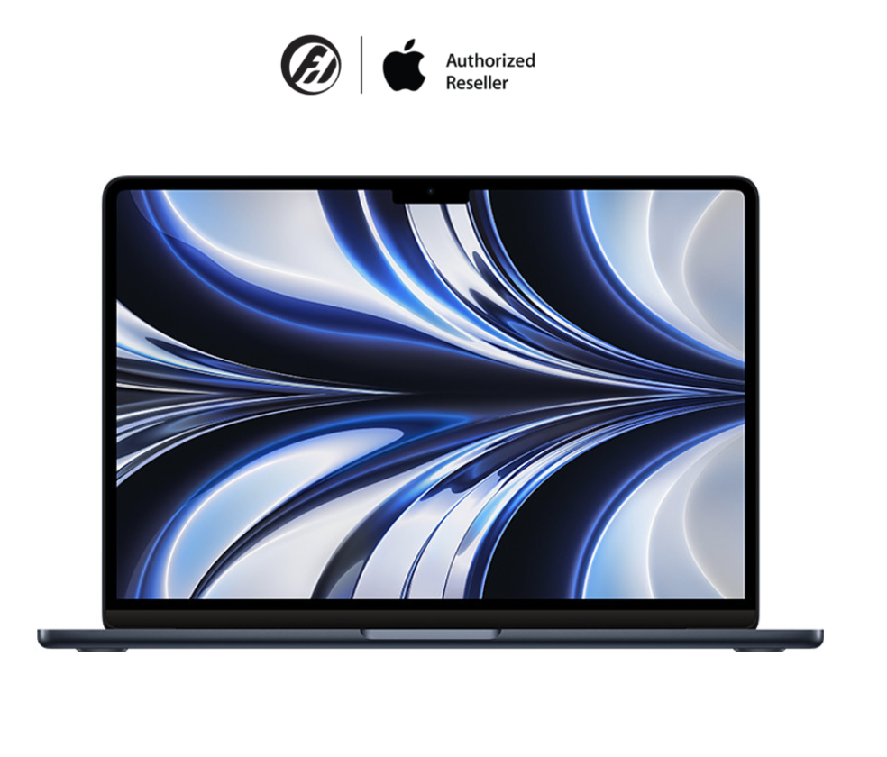 Máy tính xách tay macbook air 13.6 m2/8cpu/8gpu-10gpu/16gb/256gb-512gb - hàng chính hãng