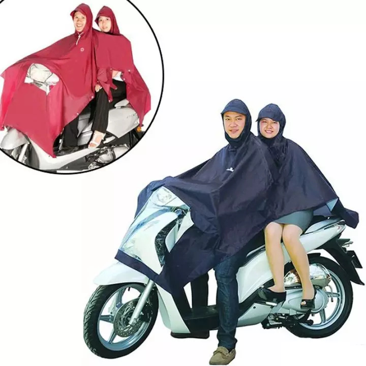[ LOẠI DÀY - FREE SIZE ] ÁO MƯA ĐÔI 2 CỔ VNXK CHỐNG THẤM CHỐNG NƯỚC - ÁO MƯA CÁNH ÁO MƯA ĐÔI 2 CỔ CAO CẤP- ÁO MƯA 2 ĐẦU HÀNG CAO CẤP TIỆN LỢI DỄ SỬ DỤNG