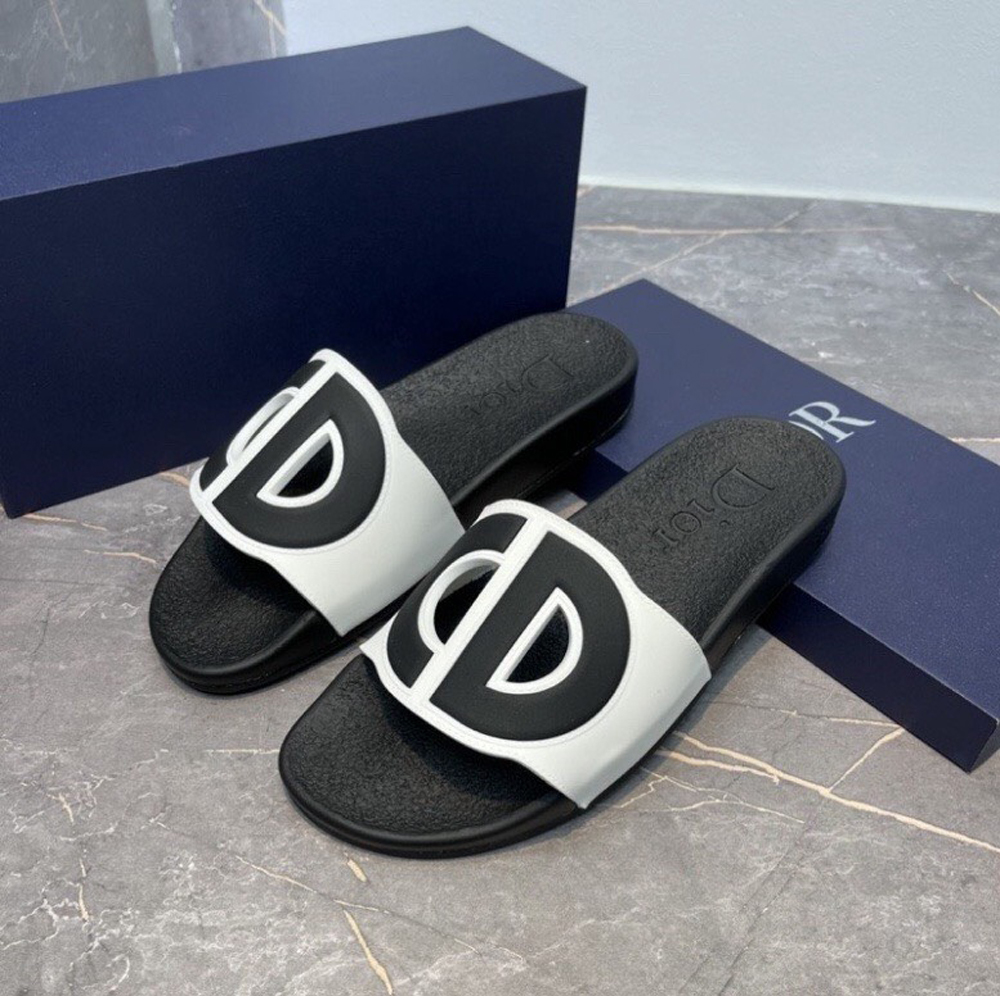 Dép quai ngang Nam nữ D.I.O.R CD Hàng Mới Nhất - Dép Quai Ngang đi êm chân mẫu hot trend